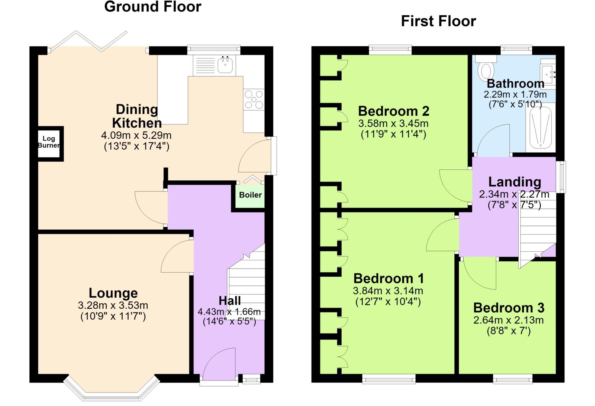 Bishop Road, St Helens floorplan