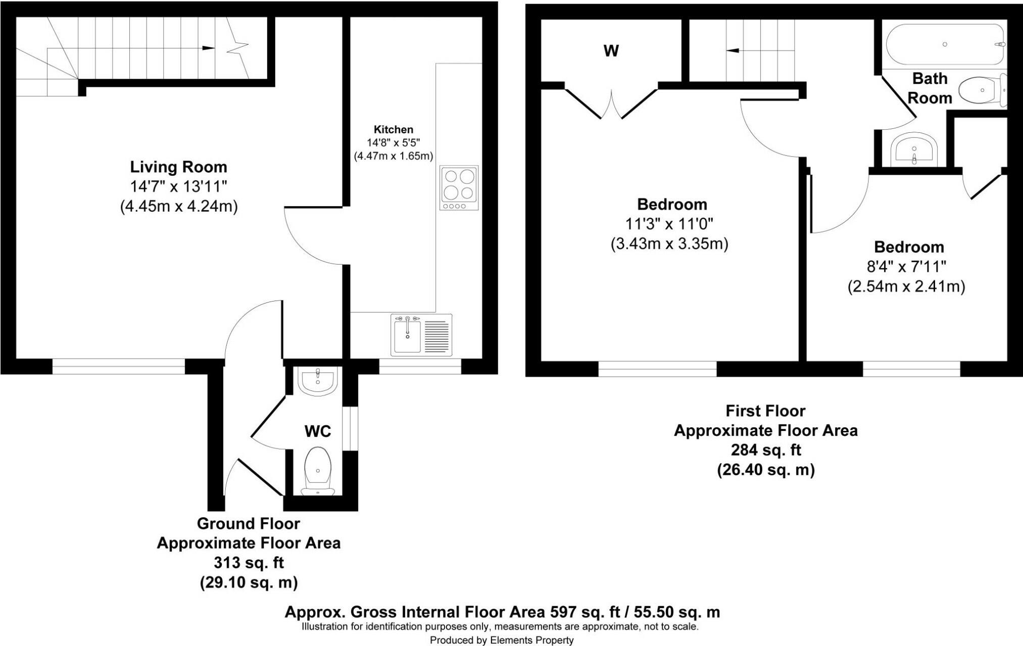 Scots Court, Hook, Hampshire, RG27 floorplan