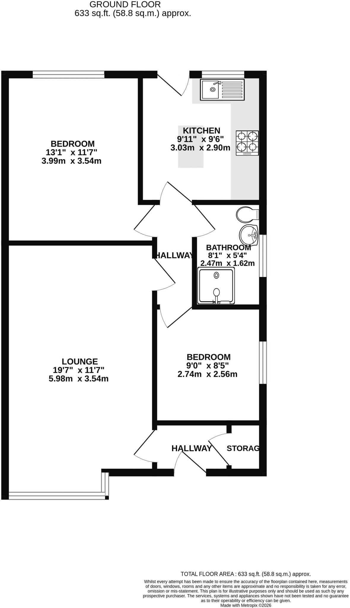 The Oval, Shevington, Wigan floorplan