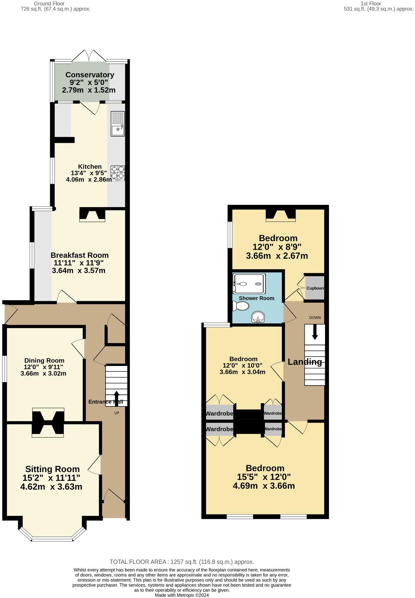 Bitterne Park, Southampton floorplan