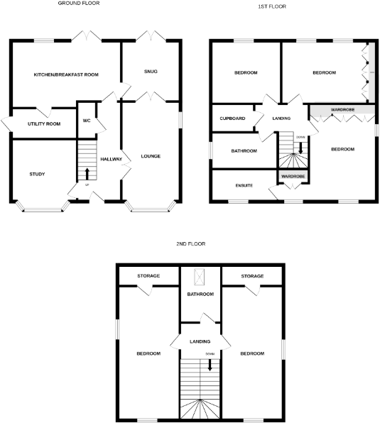 Gravel Hill Way , Harwich  floorplan