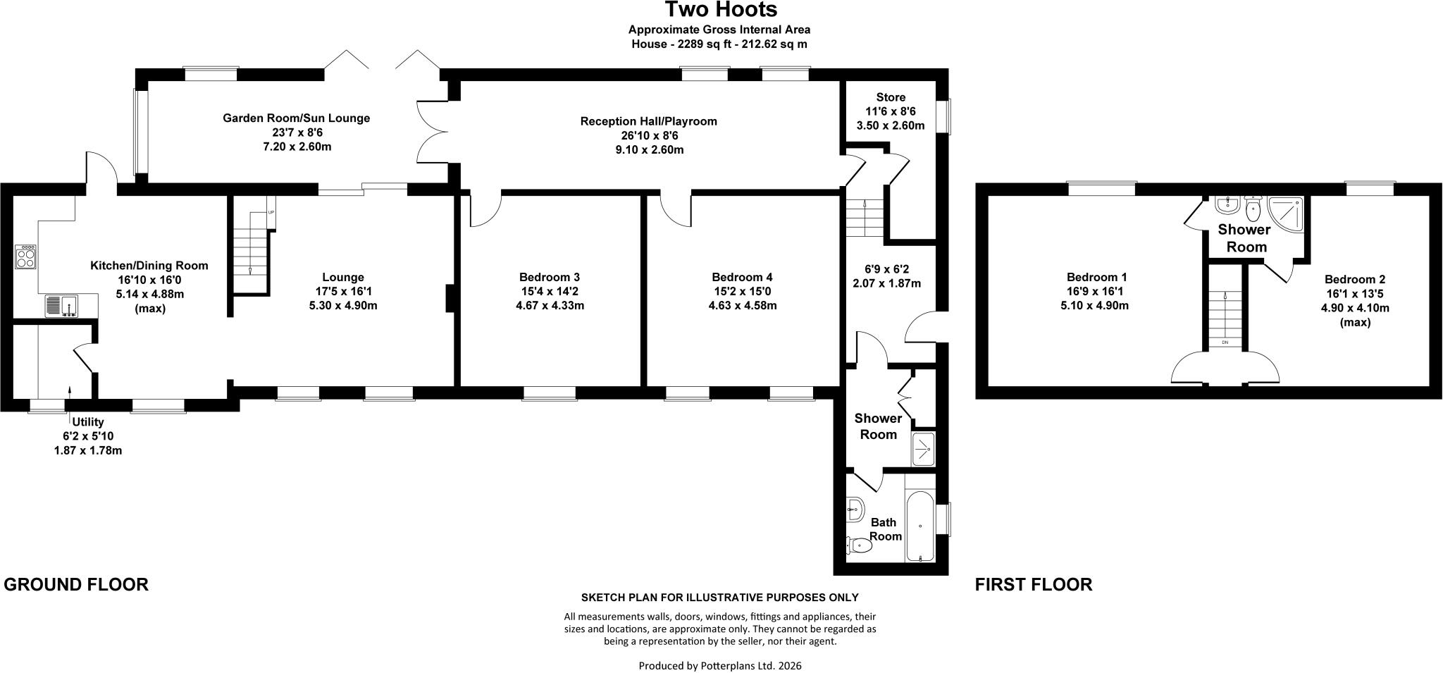 Mynydd Bodafon, Llannerch-y-Medd, Anglesey, LL71 floorplan