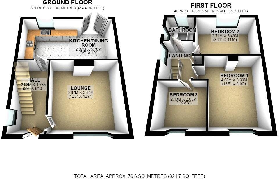 Old Barn Way, Abergavenny floorplan