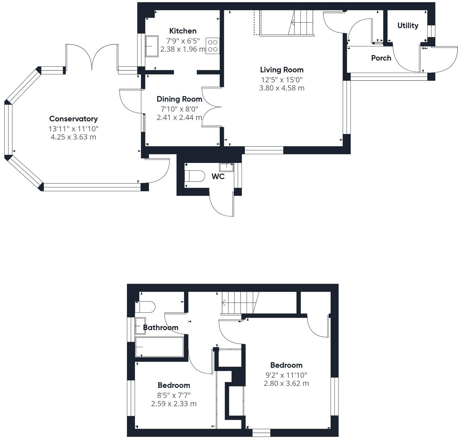 Celandine Close, Christchurch, Dorset, BH23 floorplan
