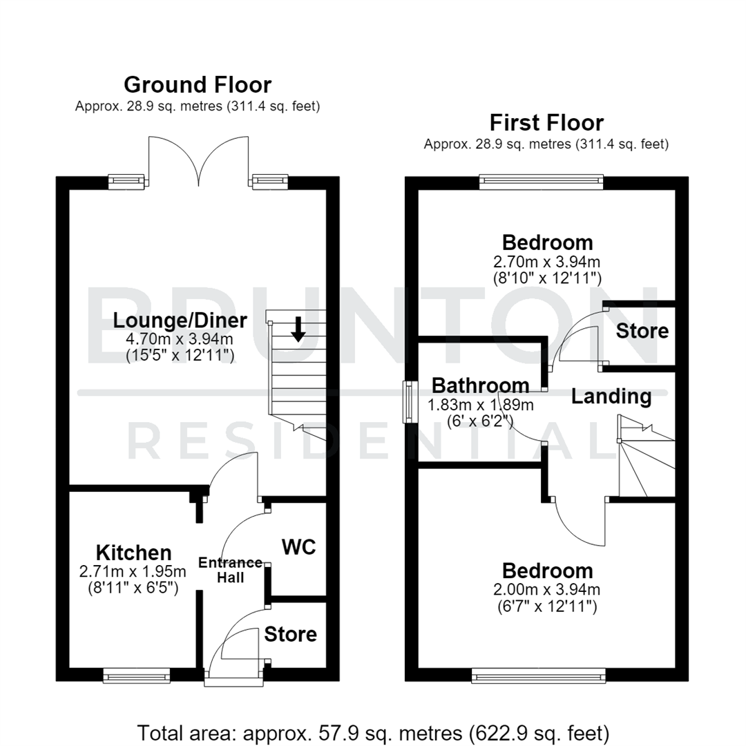 Cheltenham Close, North Gosforth, NE13 floorplan
