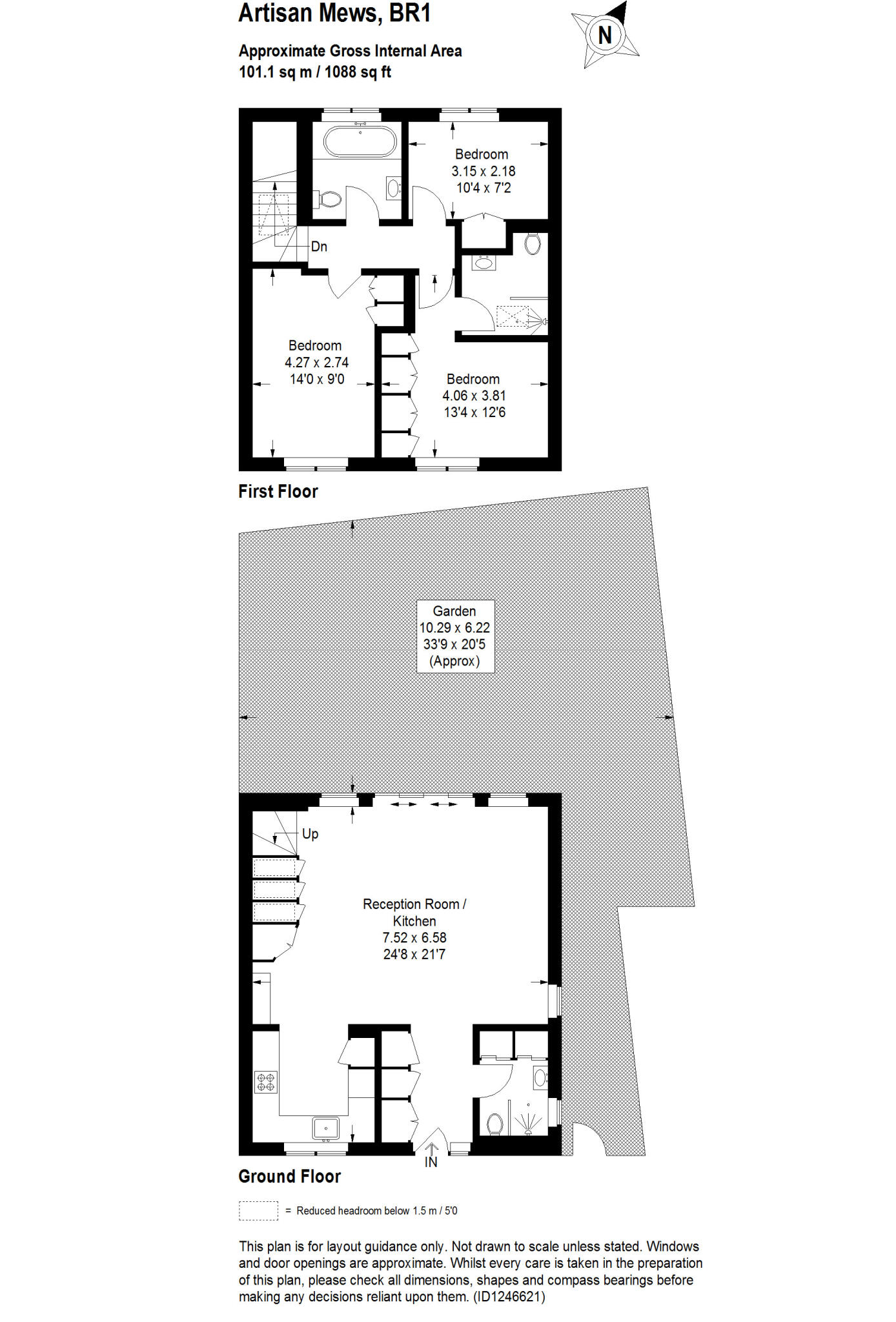 Artisan Mews, Bromley, BR1 floorplan