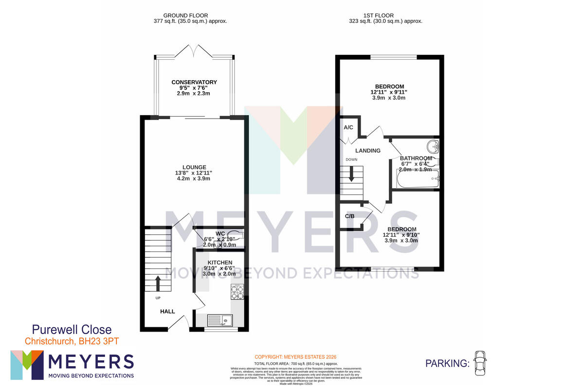 Purewell Close, Christchurch, BH23 3 floorplan