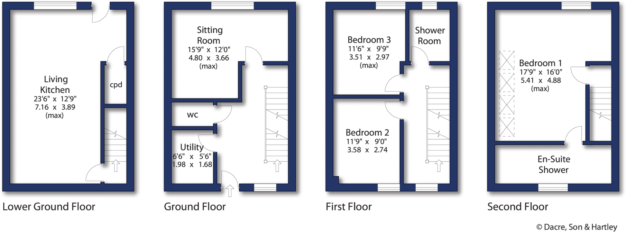 West Shaw Lane, Oxenhope, Keighley, West Yorkshire, BD22 floorplan