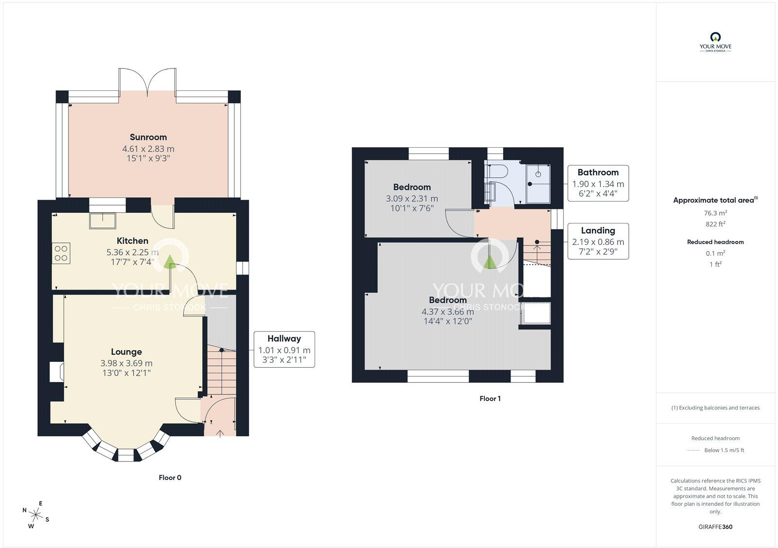Delves Lane, Consett, Durham, DH8 floorplan