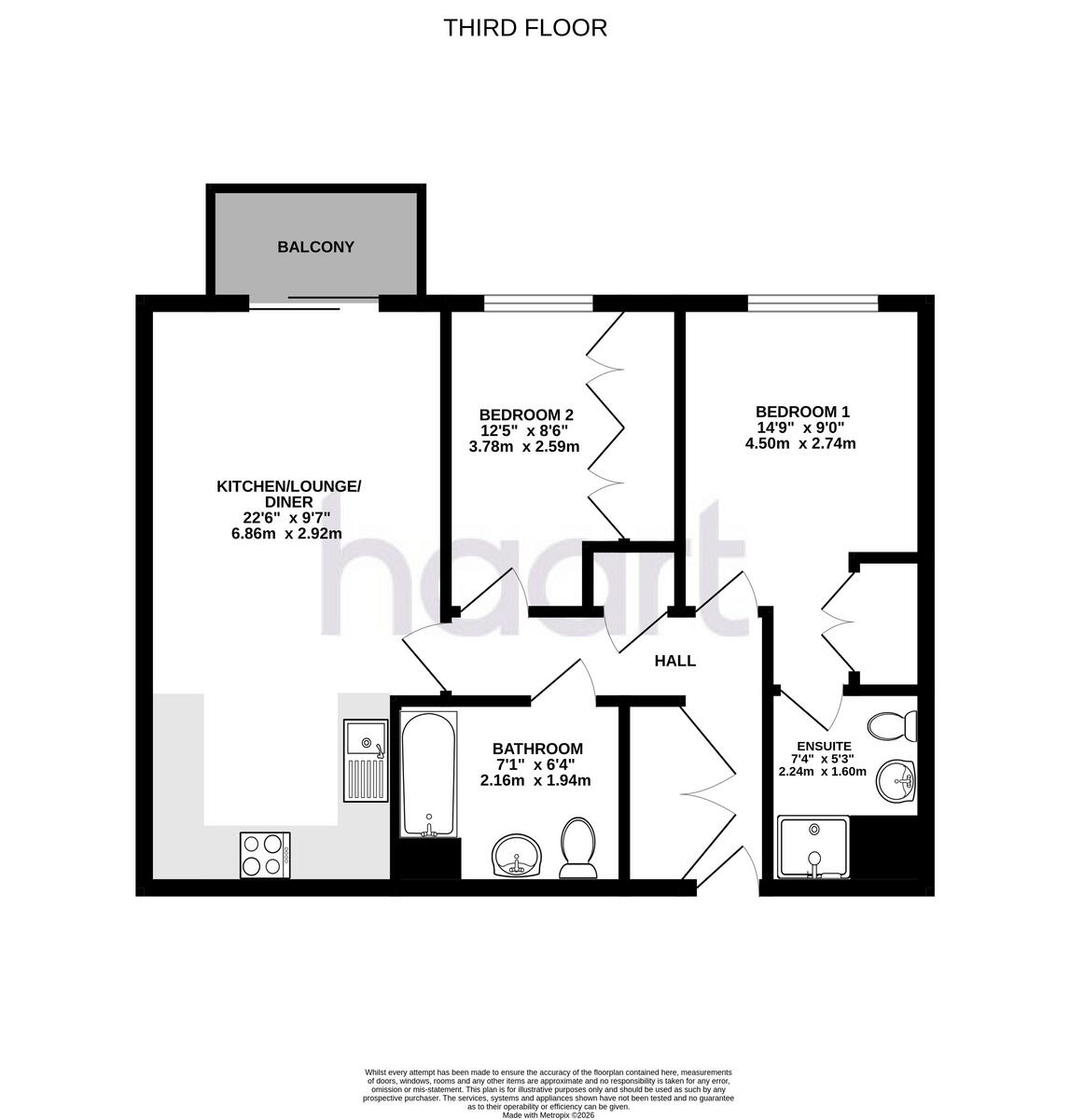 Little Brights Road, Belvedere floorplan
