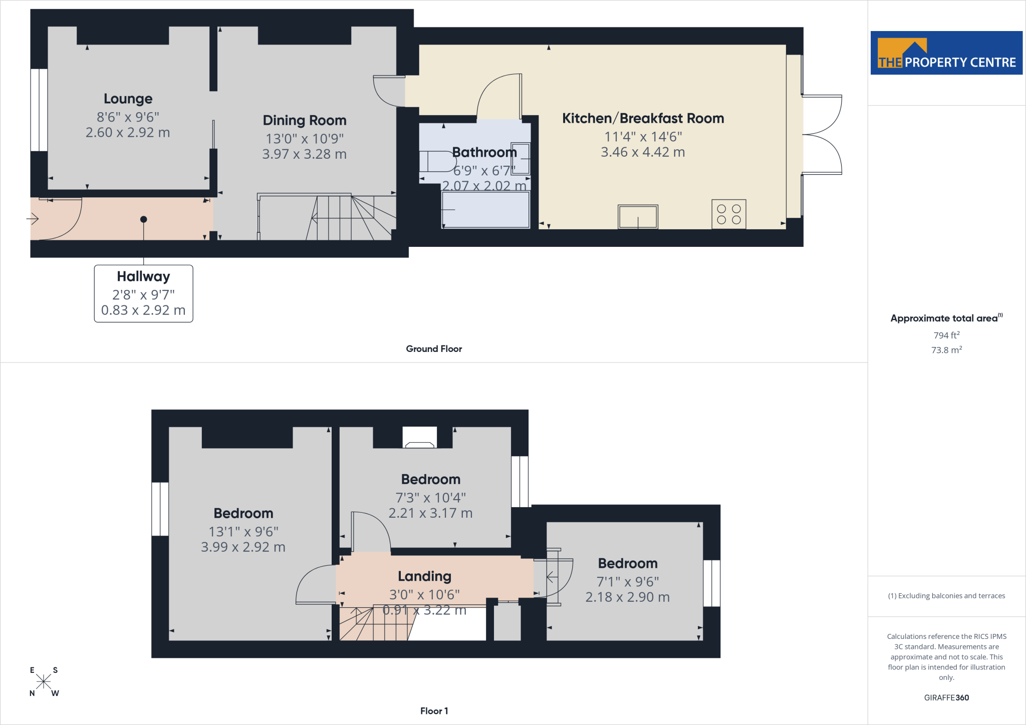 Linden Road, Gloucester, Gloucestershire, GL1 floorplan