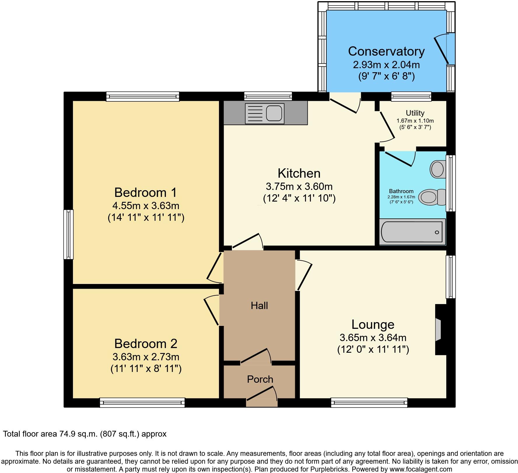 Hough Hill, Stoke-on-Trent, ST6 floorplan