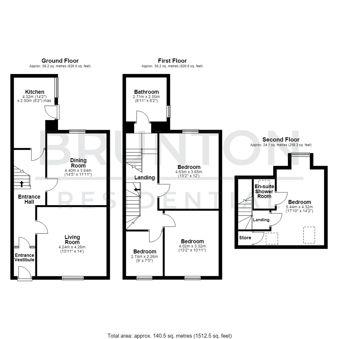 George Street, Amble, Morpeth, NE65 floorplan