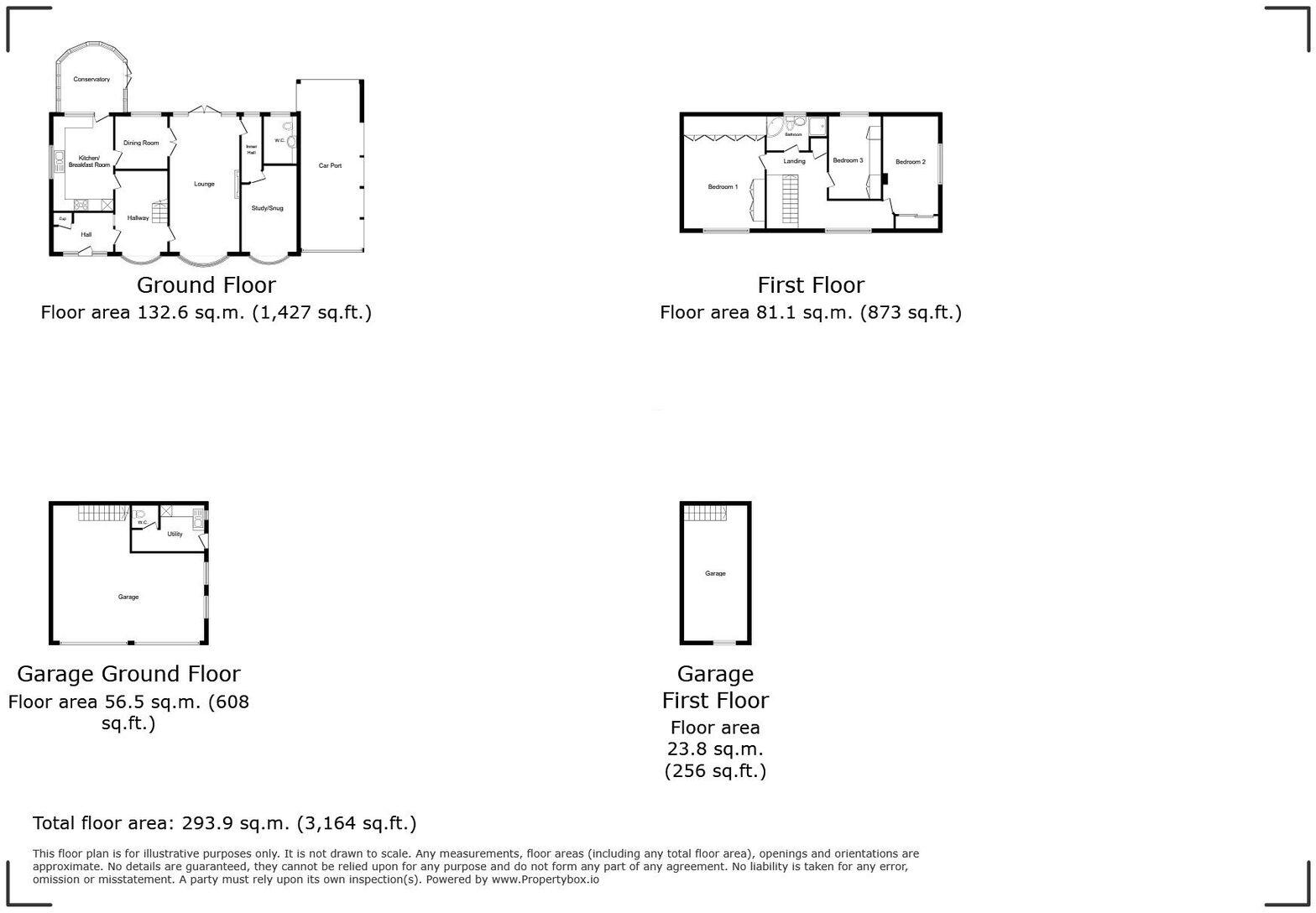 Dennfield Drive, Off Wolverhampton Road, Cheslyn Hay, Walsall floorplan