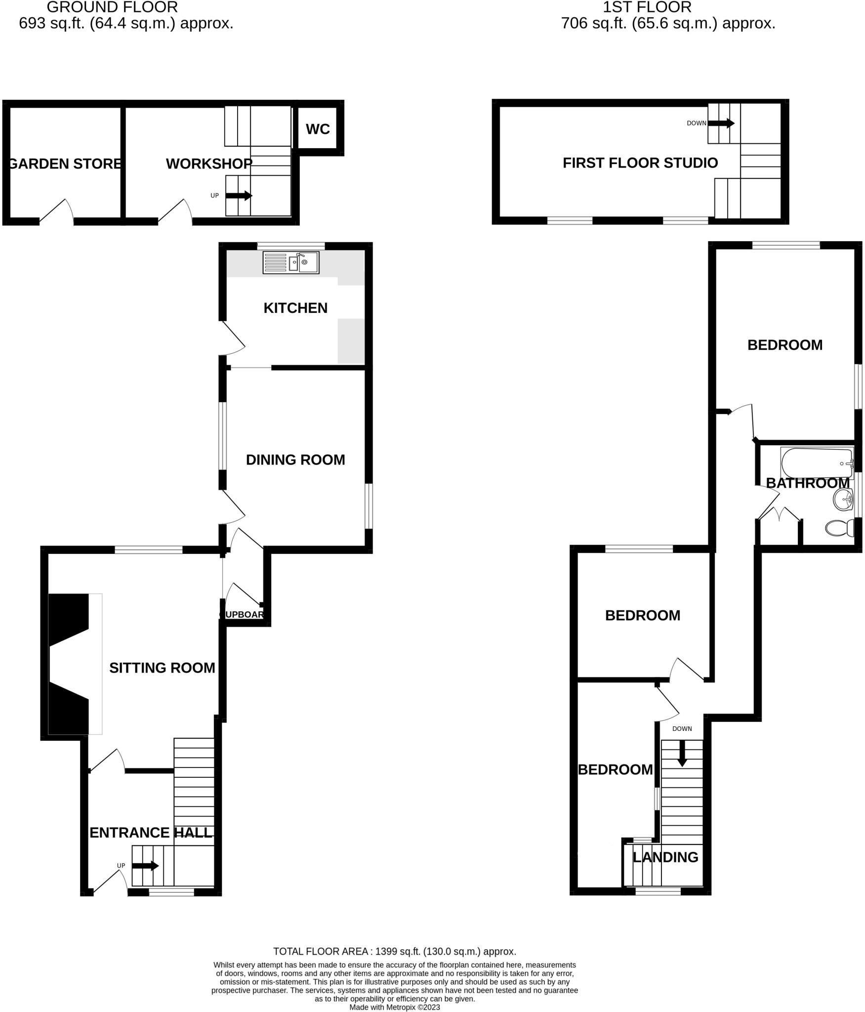 23, Church Street, Eye, Suffolk, IP23 floorplan