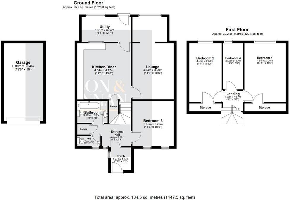 Rivertons, Basildon, Essex, SS16 floorplan