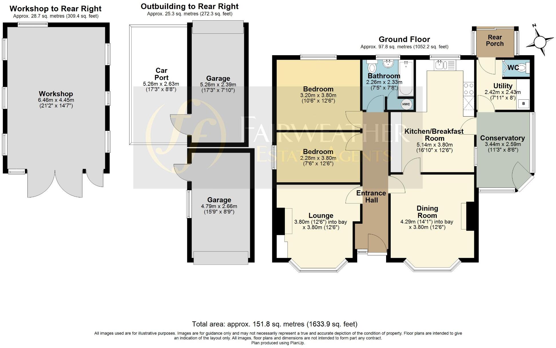 Tarry Hill, Swineshead, Boston PE20 3LW floorplan