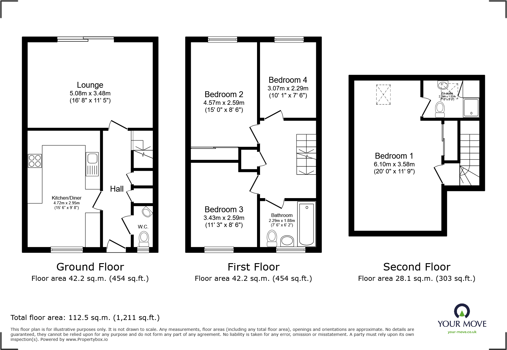 Foxglove Close, Newton Abbot, Devon, TQ12 floorplan