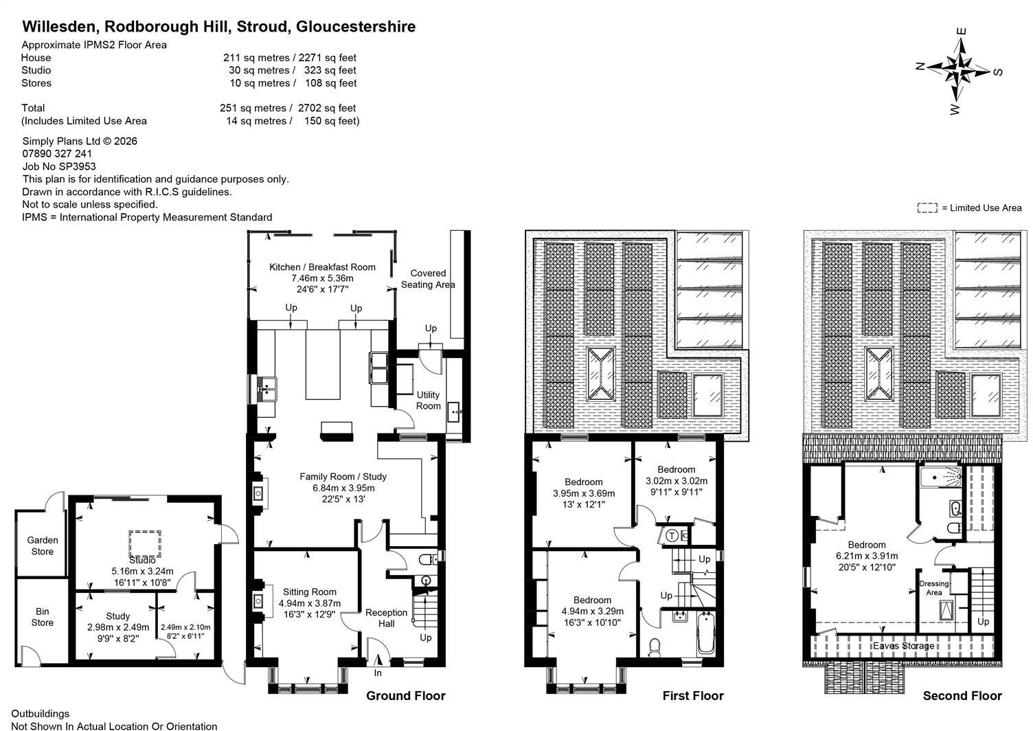 Rodborough Hill, Stroud floorplan