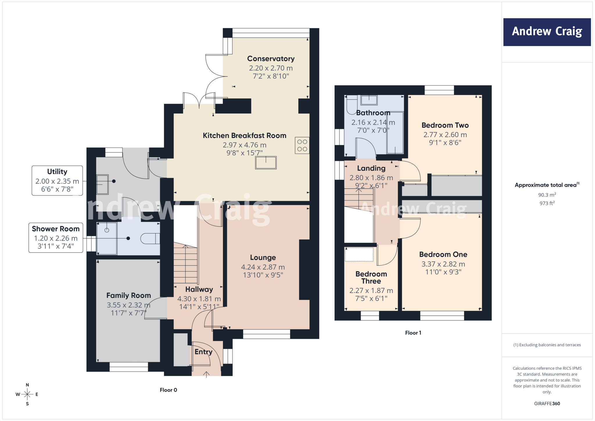 Langford Drive, Boldon Colliery floorplan