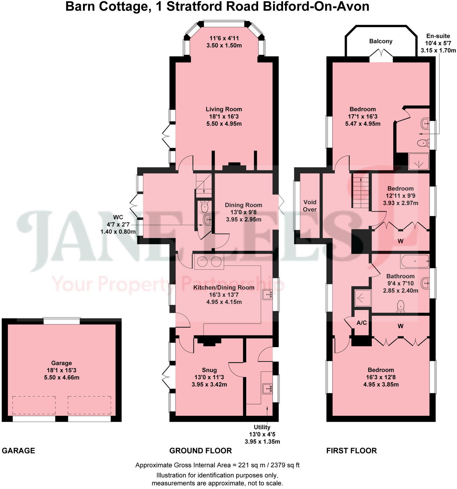 Barn Cottage, Stratford Road, Bidford-upon-Avon B50 floorplan