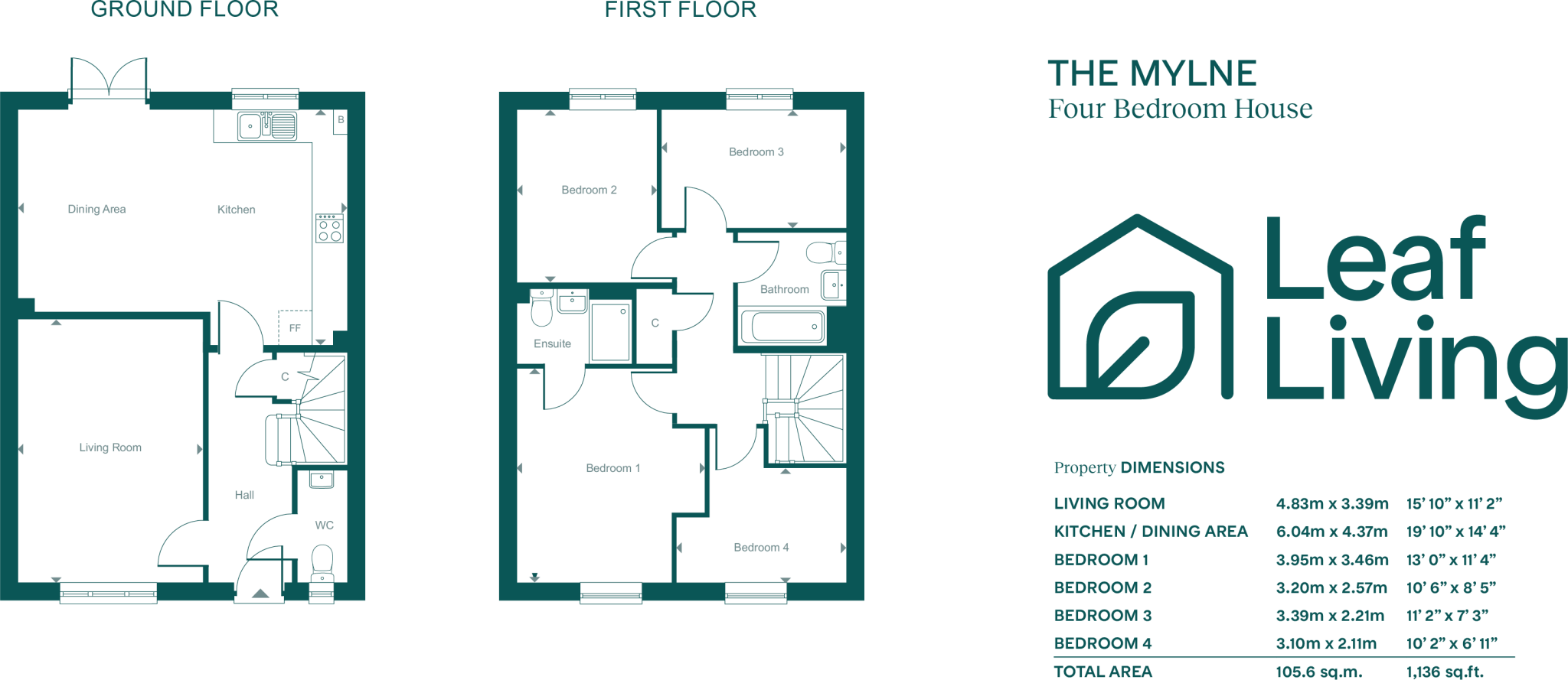 Leaf Living at Great Oldbury, Stonehouse, GL10 floorplan