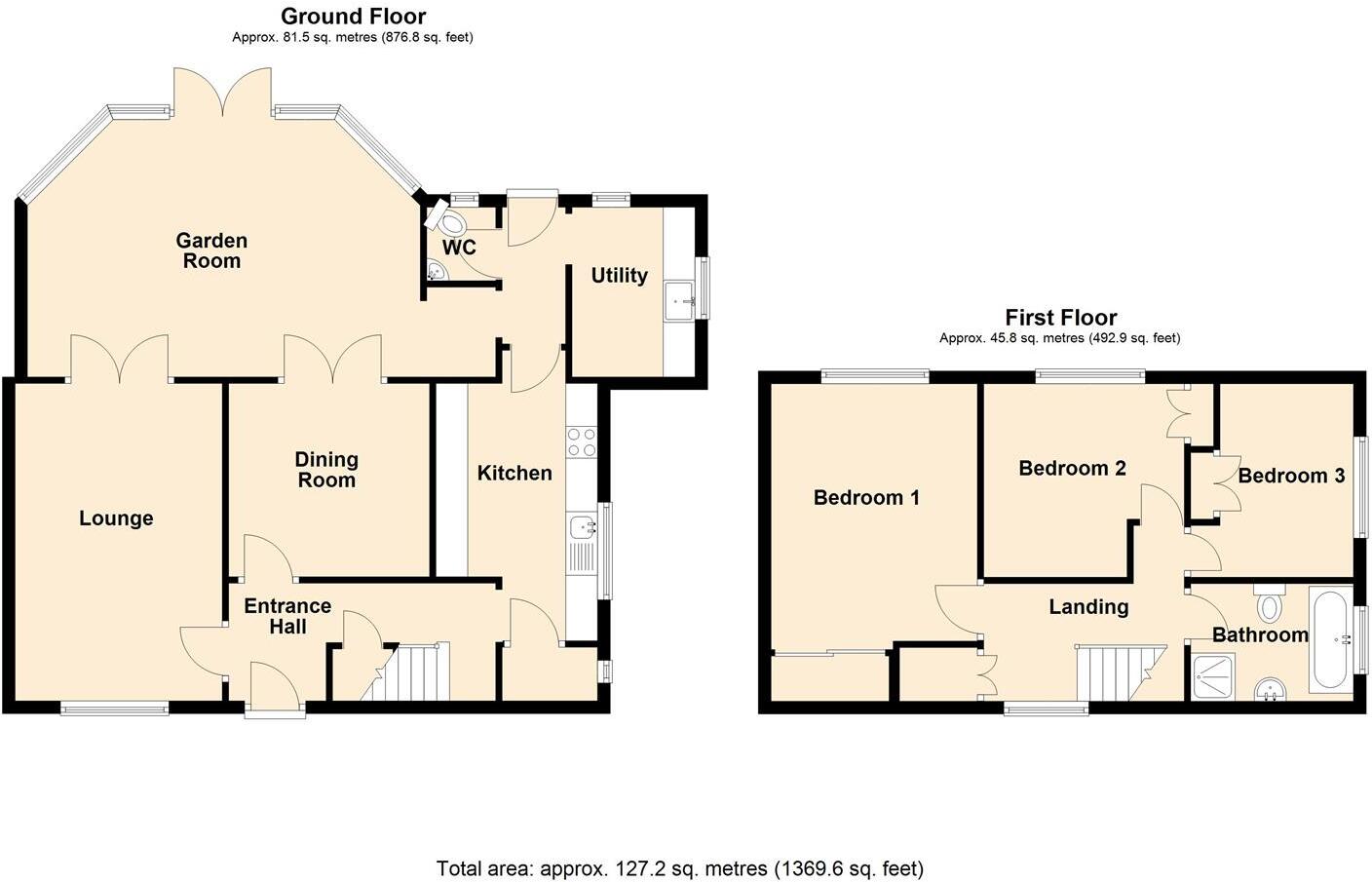 Constable Road, Hornsea floorplan