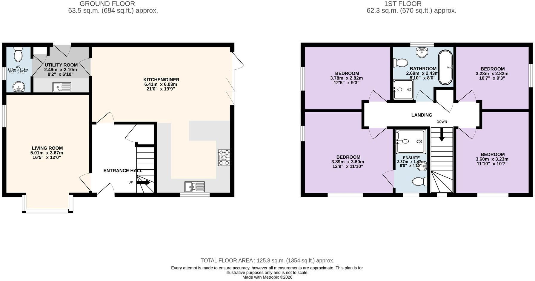 Hopper Close, Grimsargh, PR2 floorplan