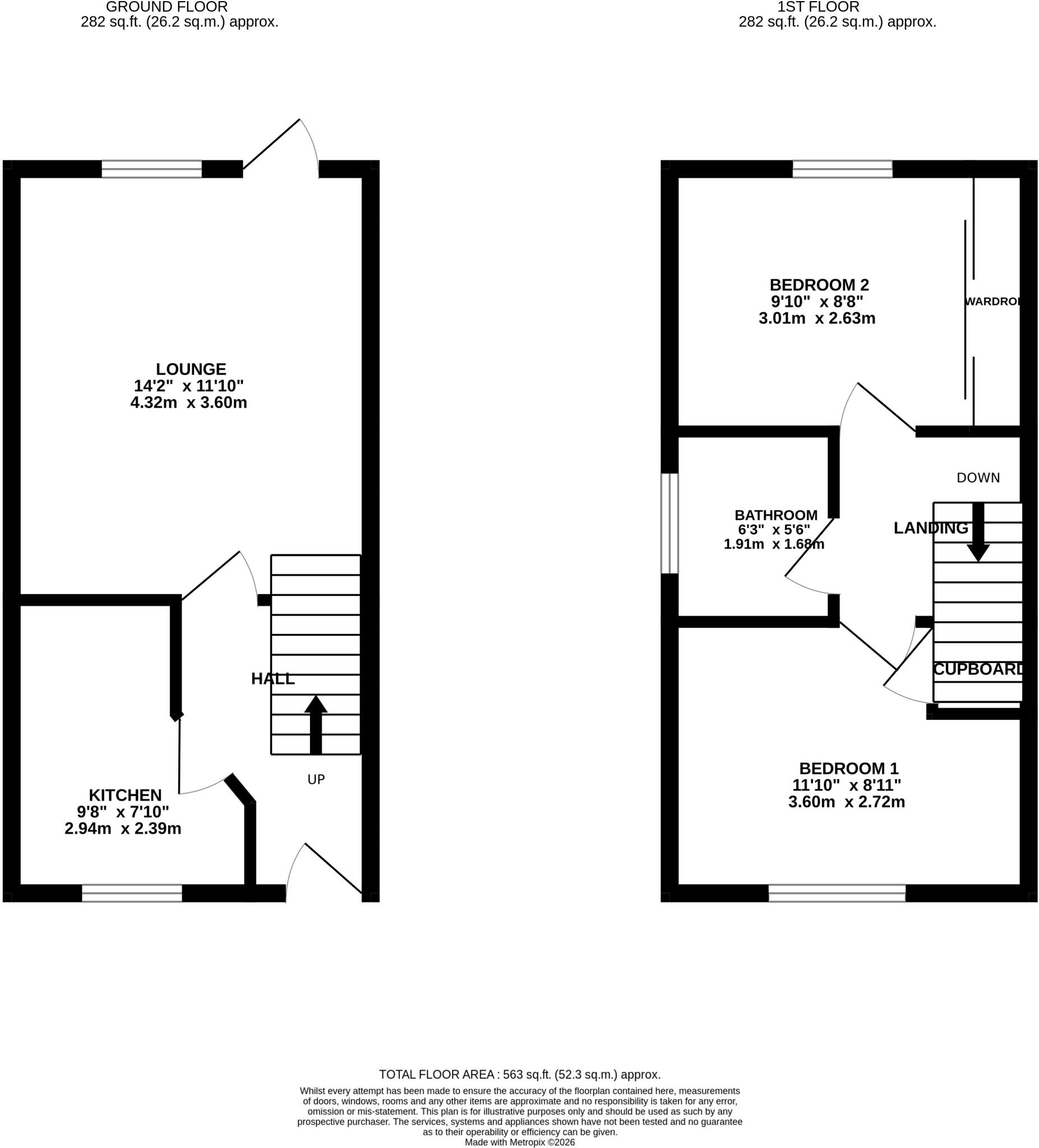 Whinchat Avenue, Newton-le-Willows, Merseyside floorplan
