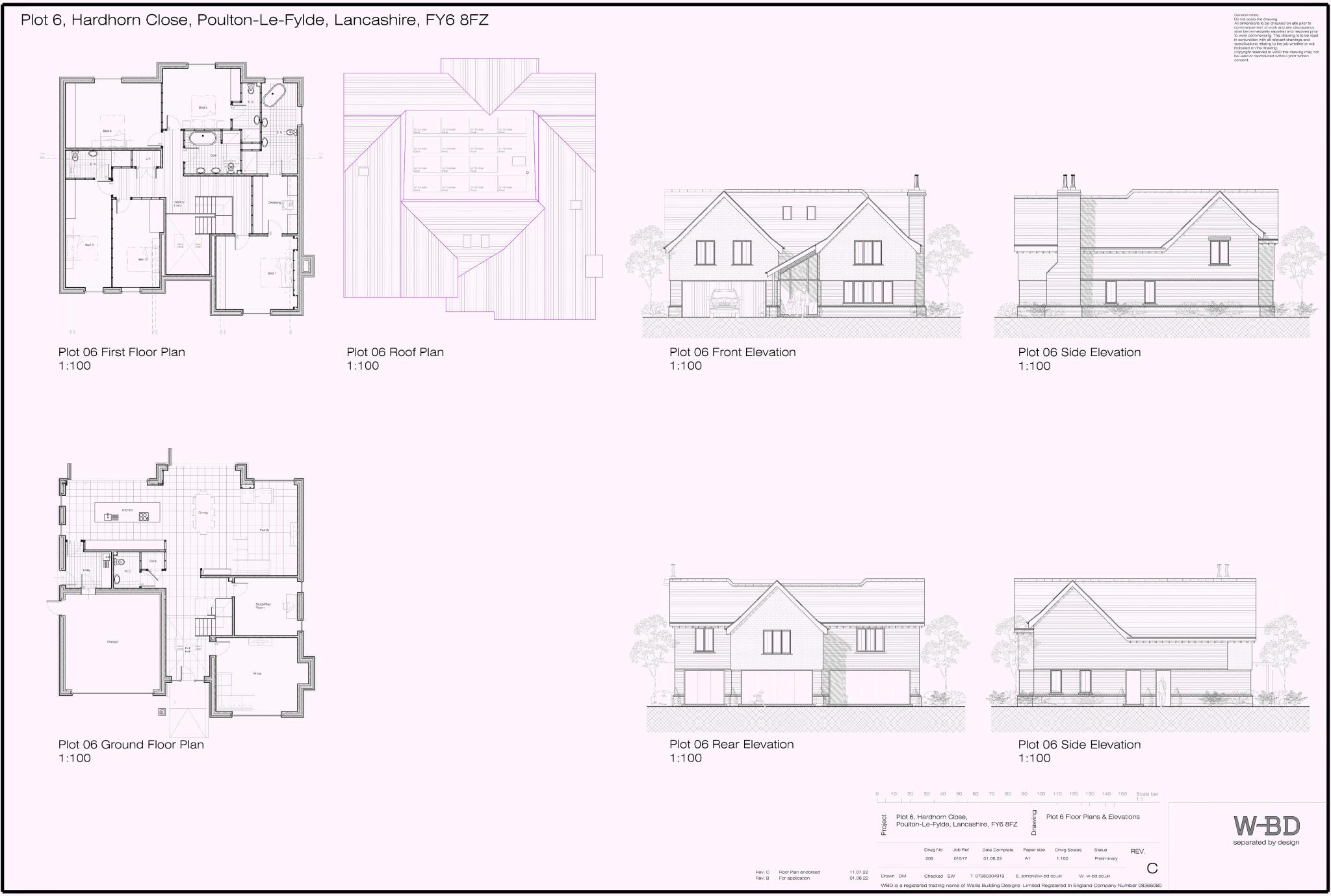 Plot 6, Fairfield Nurseries, Fairfield Lane,  Poulton-le-Fylde, Lancs FY6 8LB floorplan