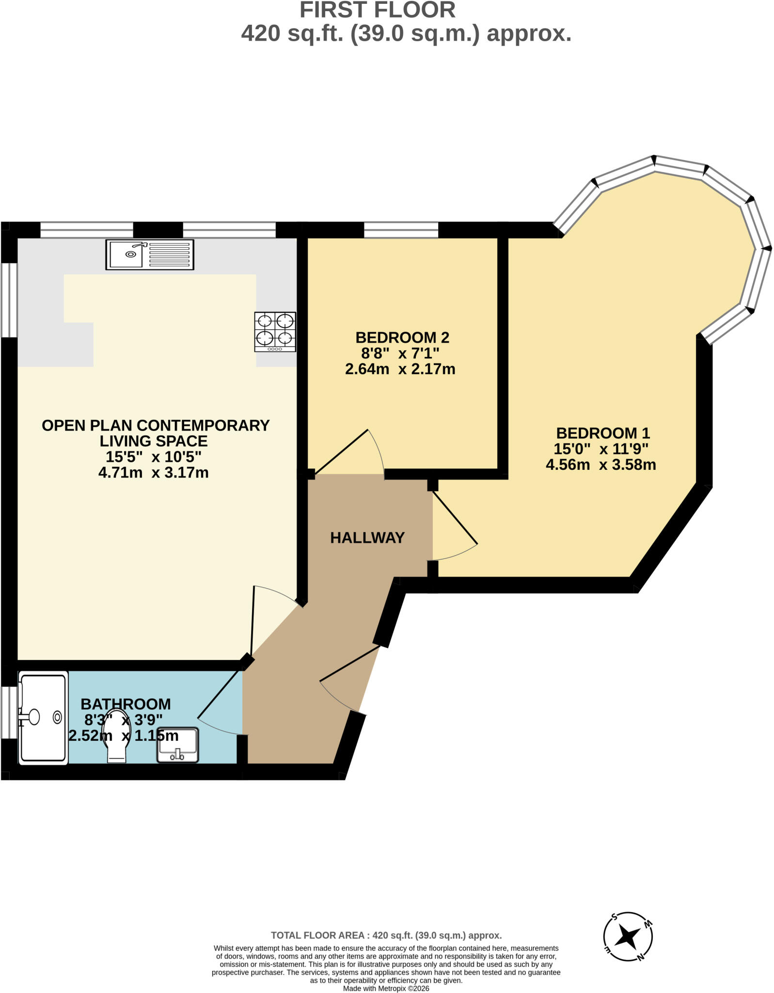 Old Broadway, Didsbury, M20 floorplan