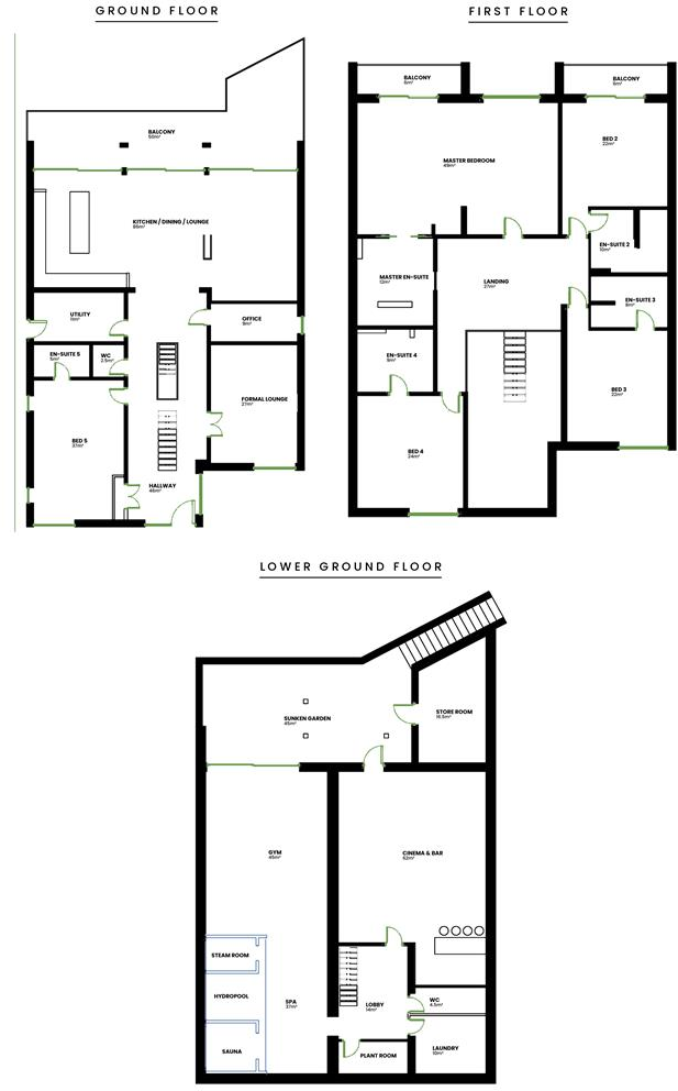 Western Way, Darras Hall, NE20 floorplan