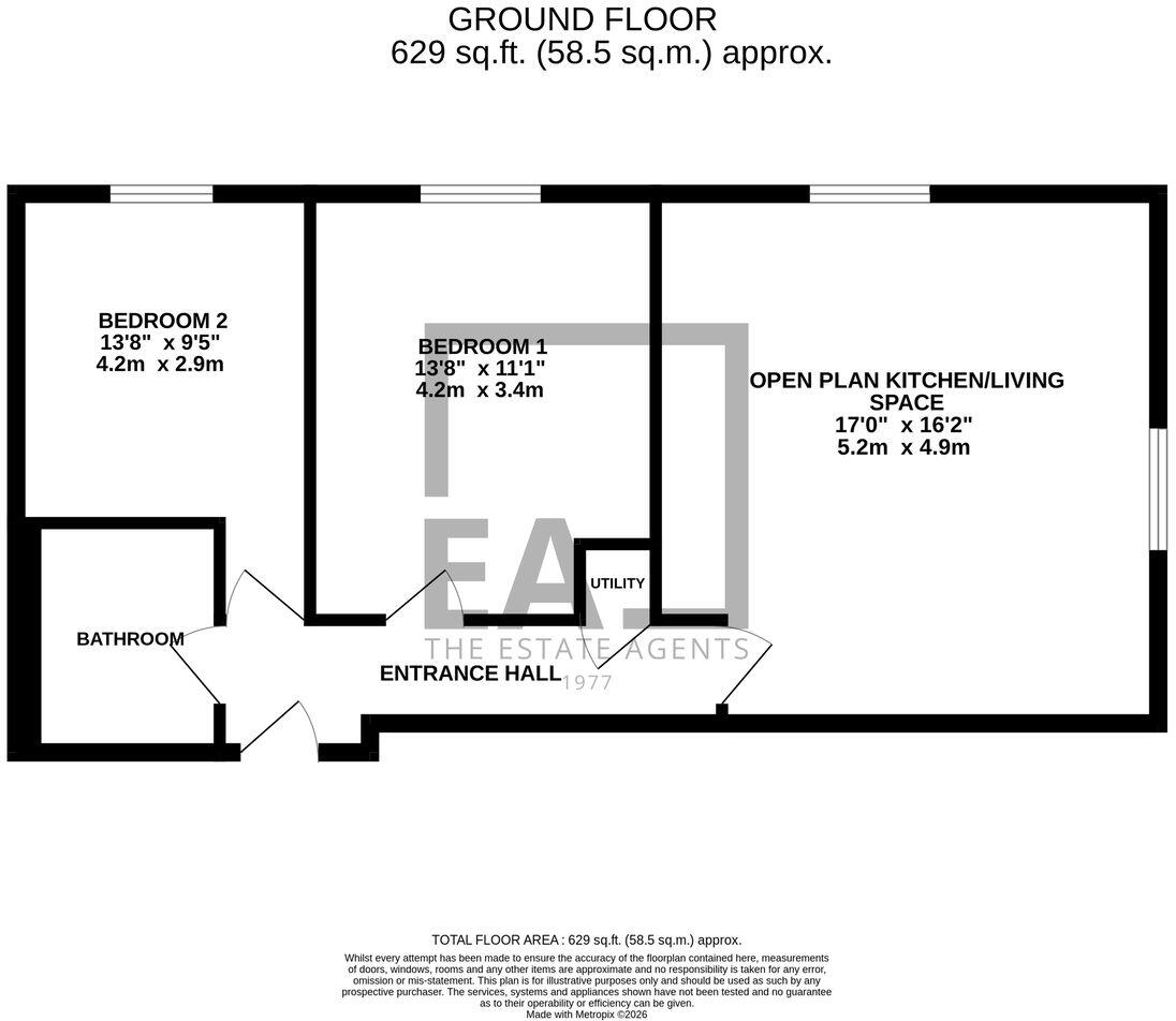 Ruskin Road, Northampton, NN2 floorplan