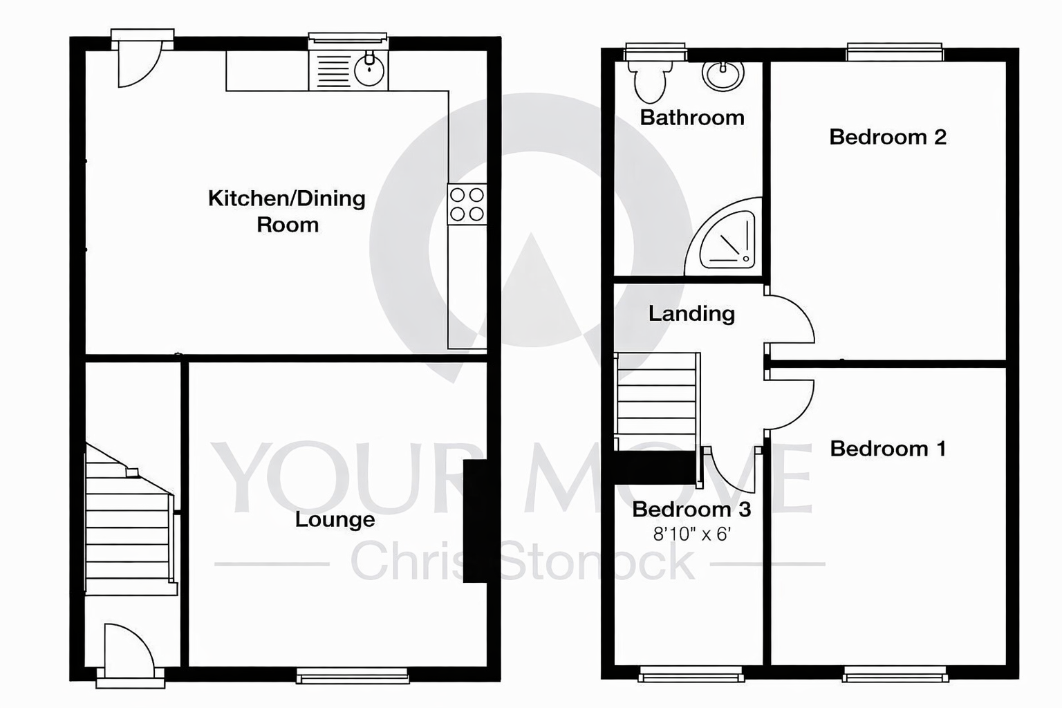 Pensher View, Washington, Tyne and Wear, NE37 floorplan