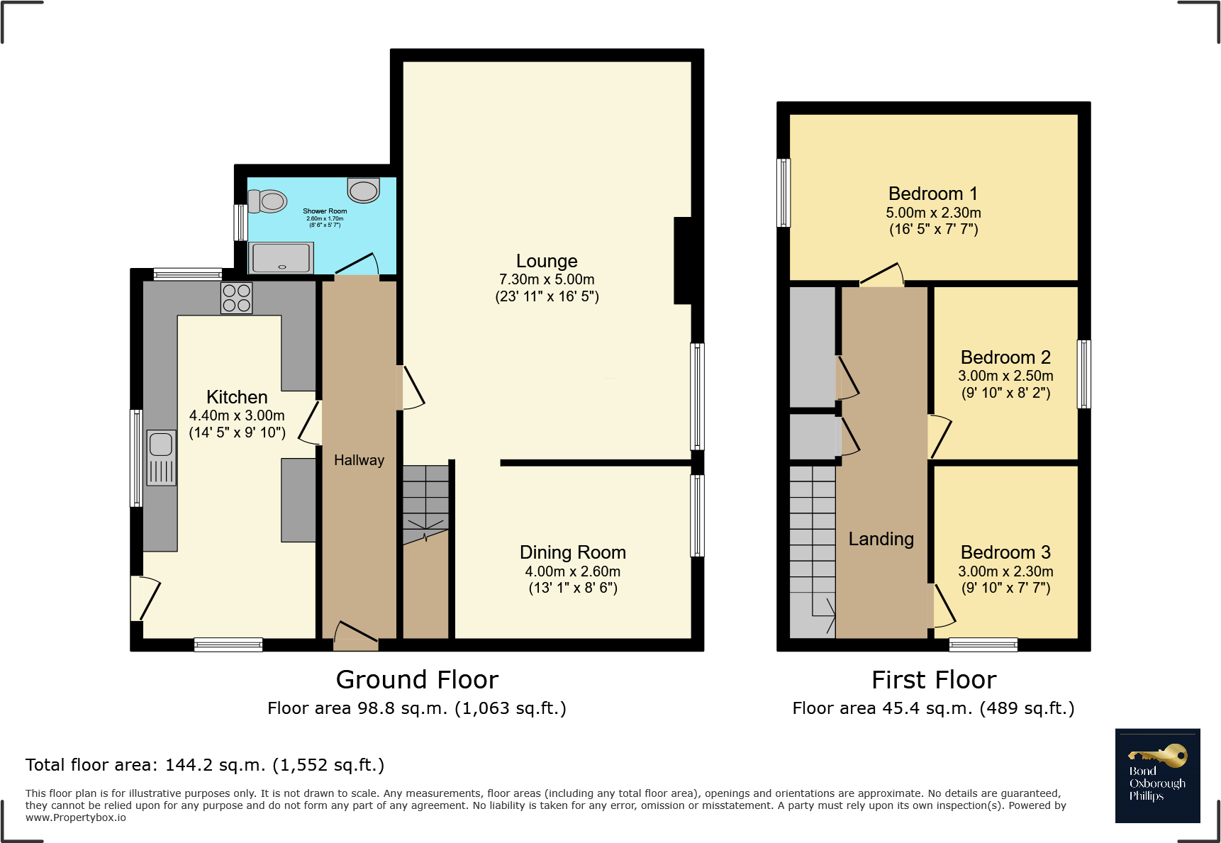 Kewsland, Bishops Tawton, Barnstaple floorplan