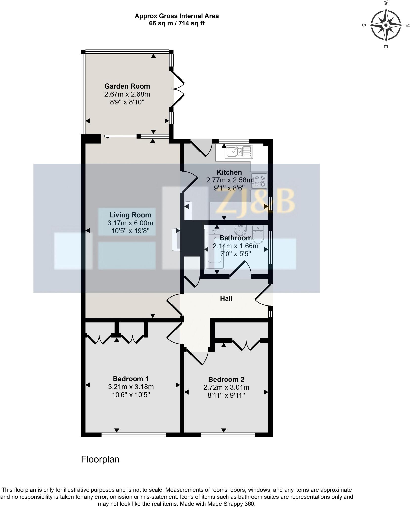 Severn Way, Cressage, Nr. Shrewsbury, Shropshire, SY5 6DS floorplan