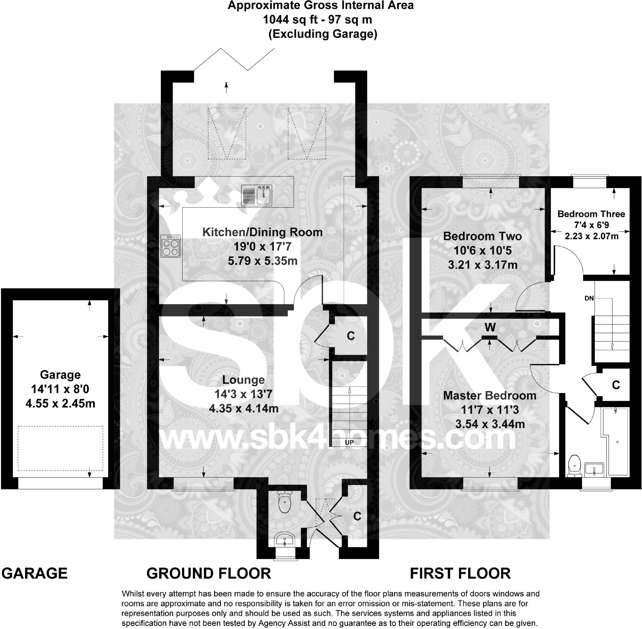 Beverley Close, Park Gate floorplan