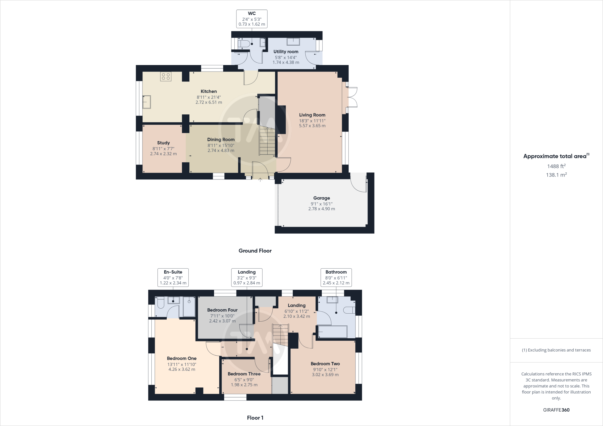 Bentley Close, Upwood, Ramsey, Huntingdon, PE26 floorplan