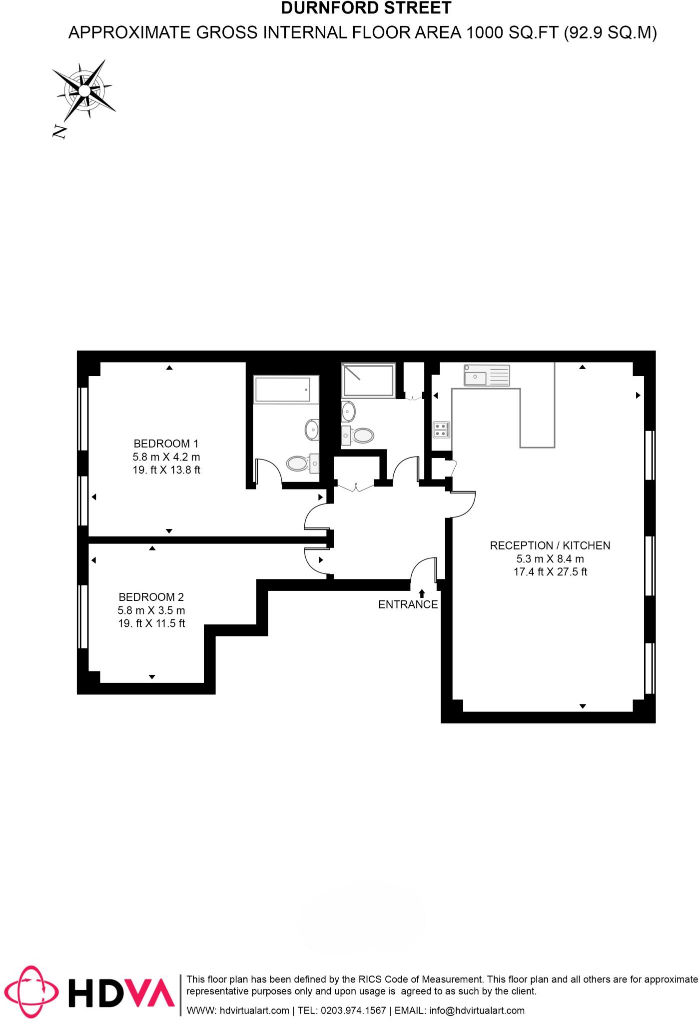 Durnford Street Greenwich SE10 floorplan