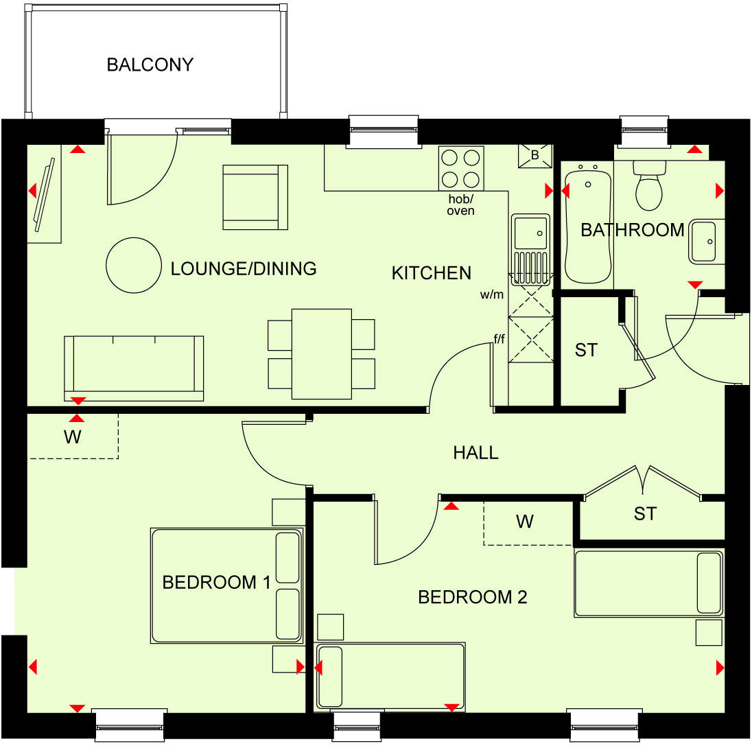 Denchworth Road,
Wantage
OX12 0BA floorplan
