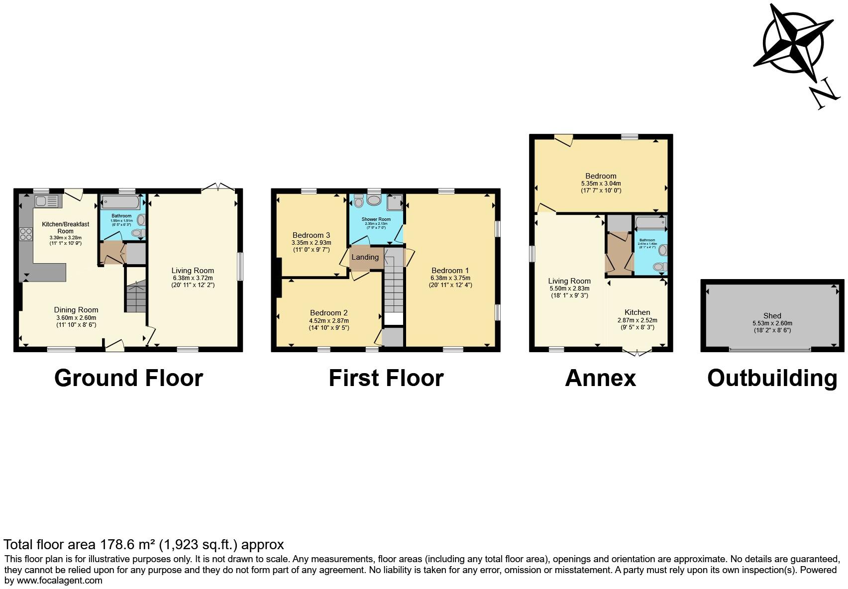 East Park Close, Chadwell Heath, RM6 floorplan