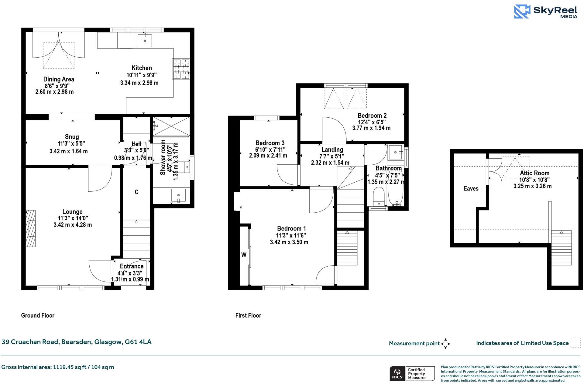 Cruachan Road, Bearsden floorplan