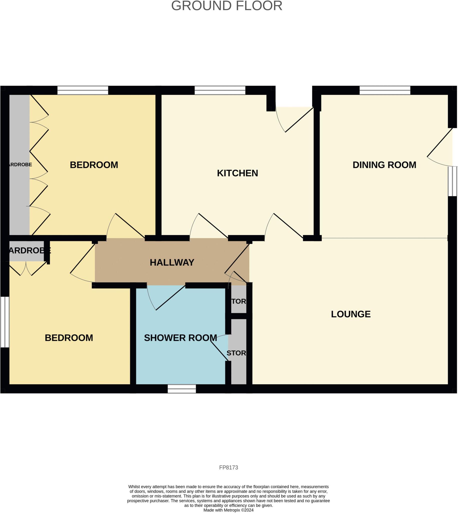 Hendre Road, Conwy floorplan