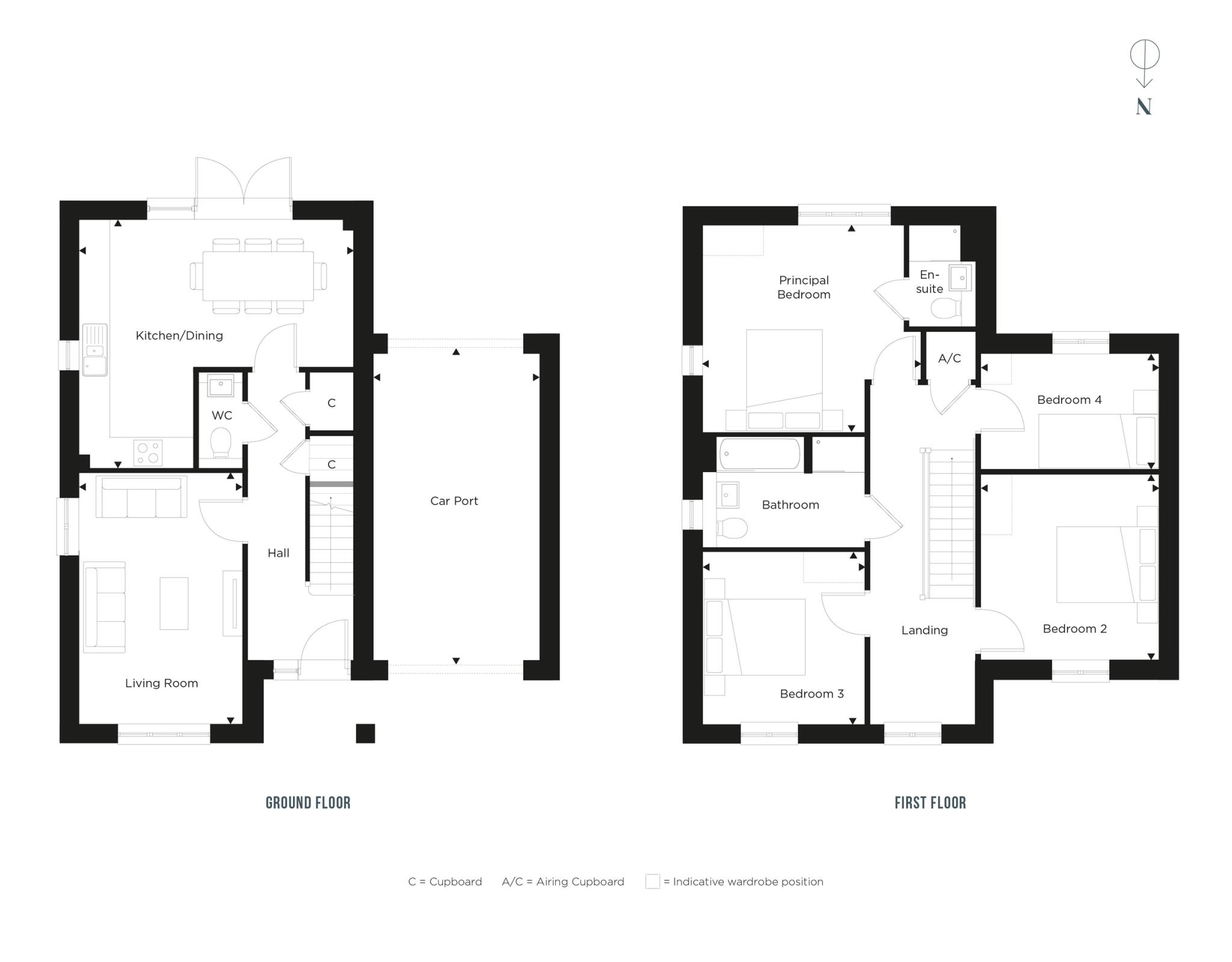 Greenfinch Road, Attleborough floorplan