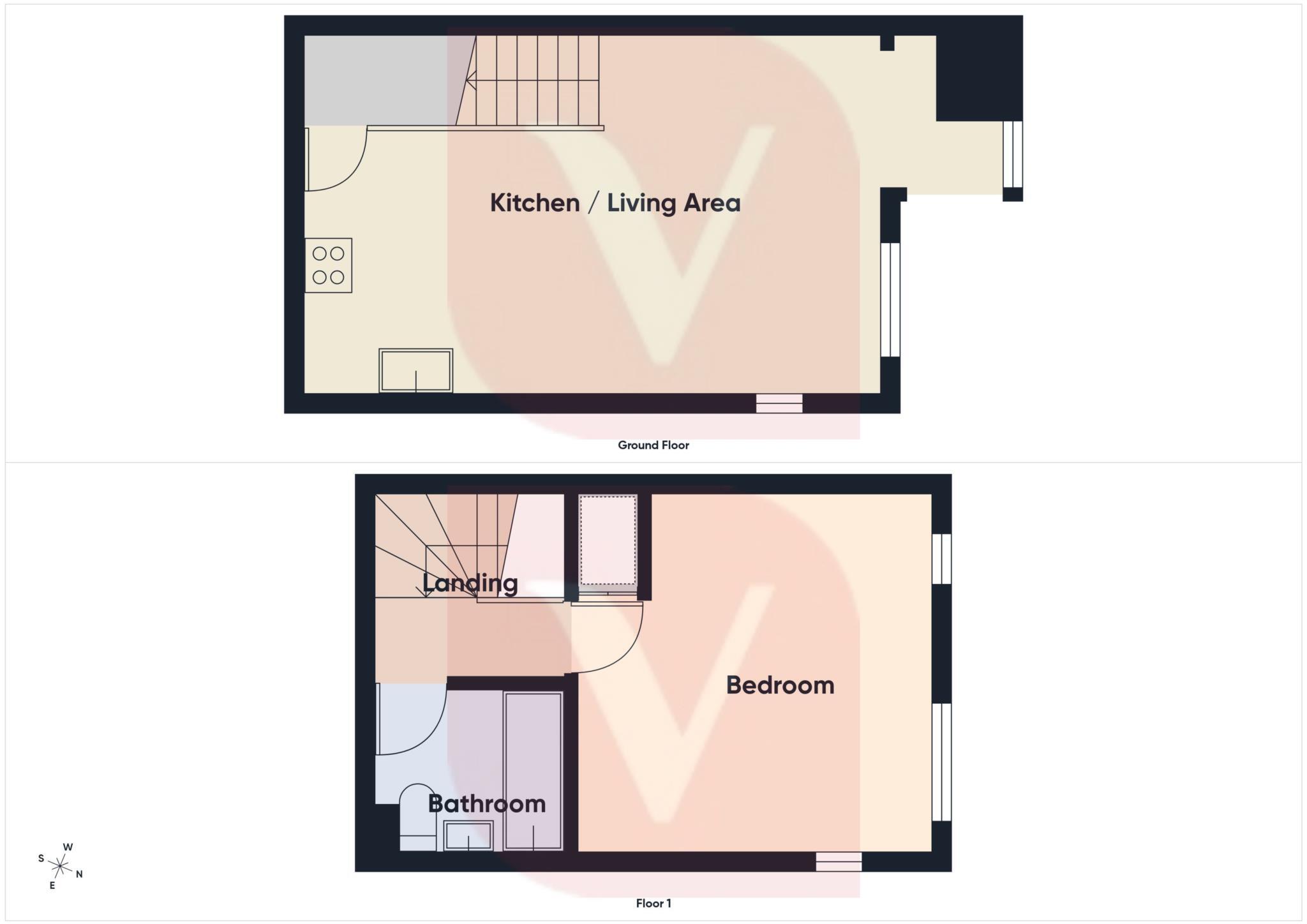 Swan Mead, Luton floorplan
