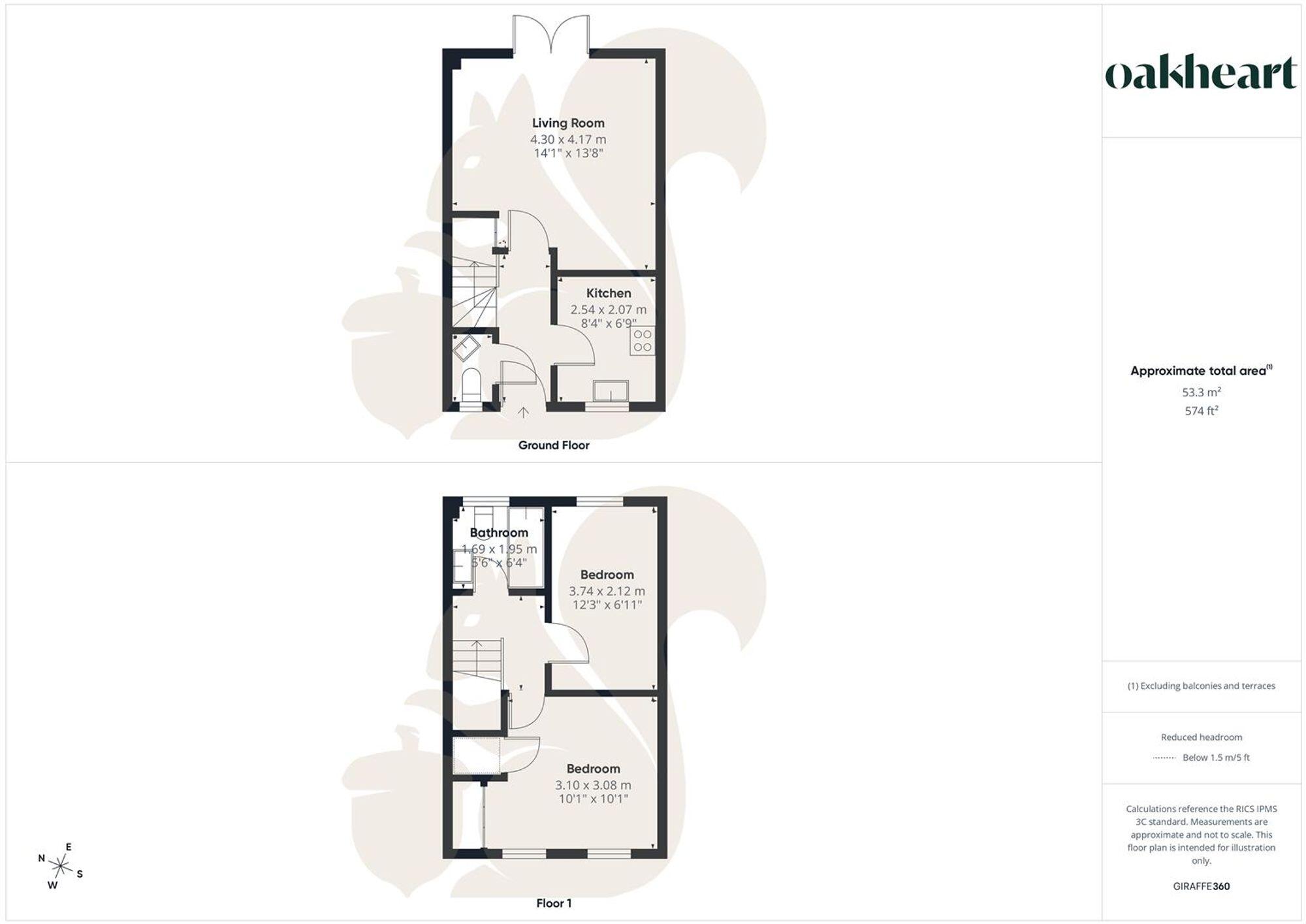 Freestone Way, Great Cornard, CO10 floorplan