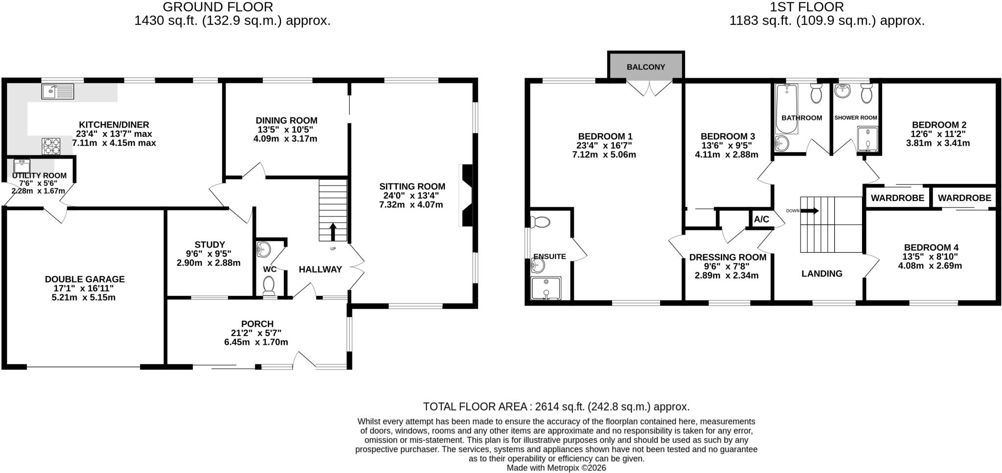 Saunton, Braunton, Devon, EX33 floorplan