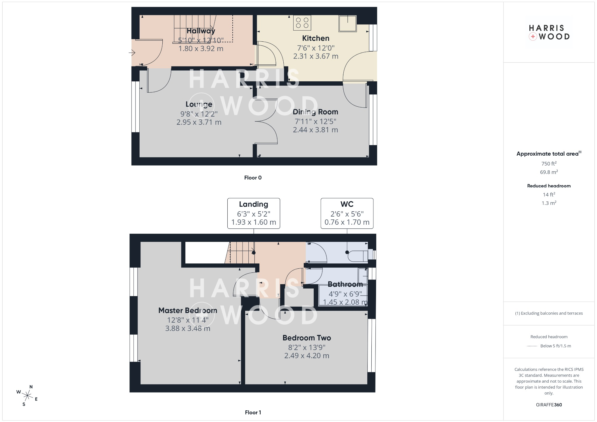 Deford Road, Witham, Essex, CM8 floorplan