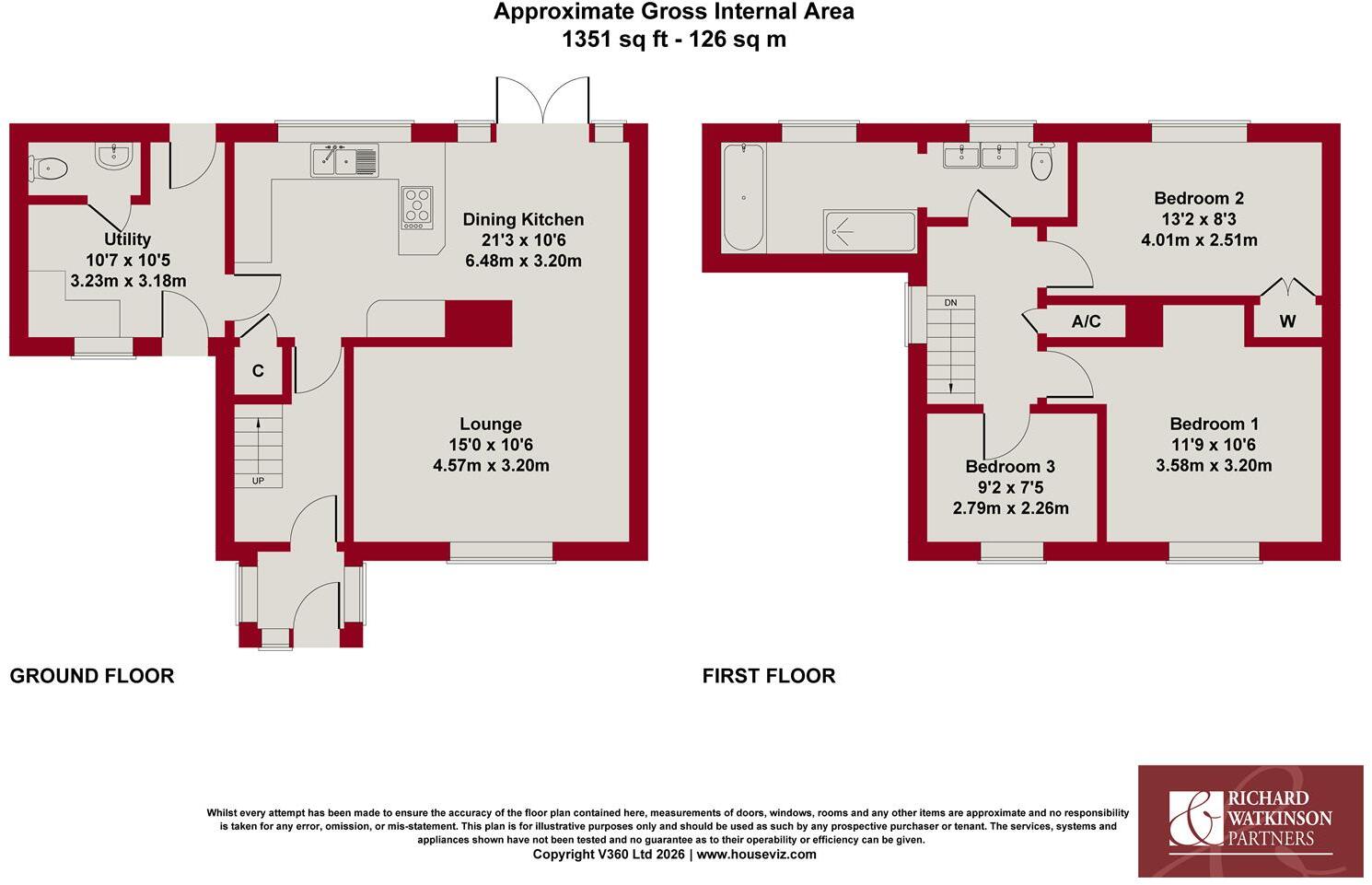 St. Lawrence Boulevard, Radcliffe-On-Trent, Nottingham floorplan