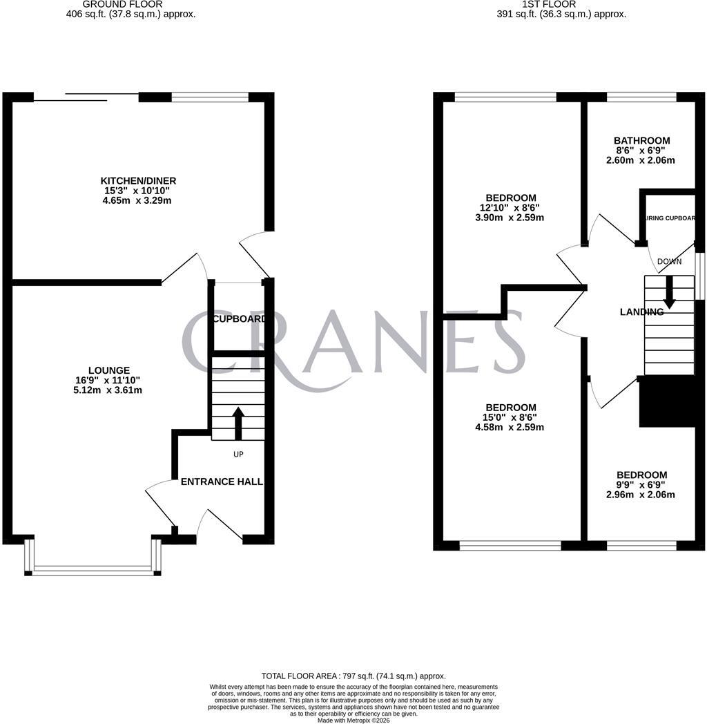 Partridge Piece, Cranfield, Bedford floorplan